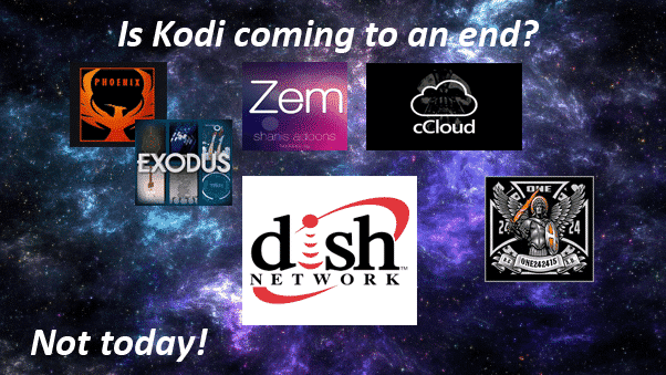 Kodi is not coming to an end!